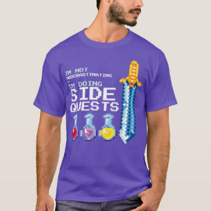 Video Game Potions And Sword T-Shirt