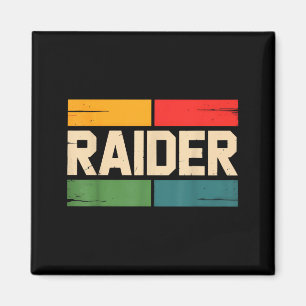 Video Game Raider Vintage Retro Men Women Girl Kid Magnet