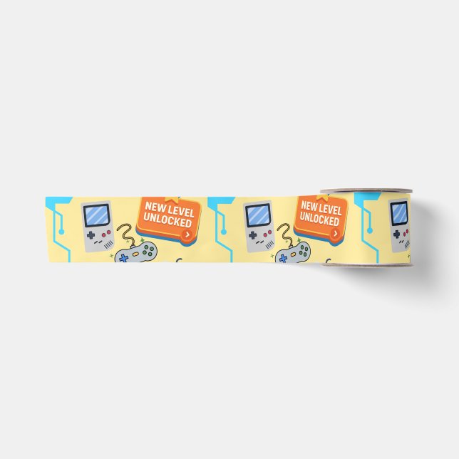 Video Game Satin Ribbon (Front)