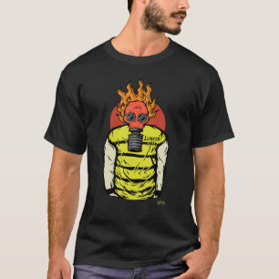 Video Game Streaming Lurker Gas Mask Gamer T-Shirt