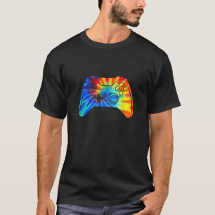 Video Game Tie Dye Funny Gaming Controller Gamer H T-Shirt