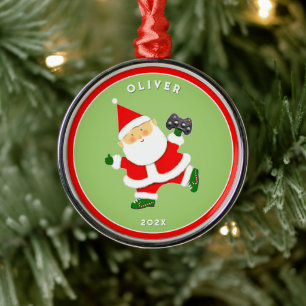 Video Gamer Collectable Metal Tree Decoration