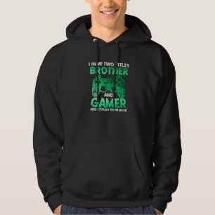 Video Gamer for Boys Teens Gaming Brothers Son Hoodie