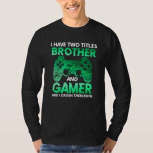 Video Gamer Gifts for Boys Teens Funny Gaming Brot T-Shirt