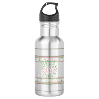 Video Gamer OOF! Ugly Christmas Sweater 532 Ml Water Bottle