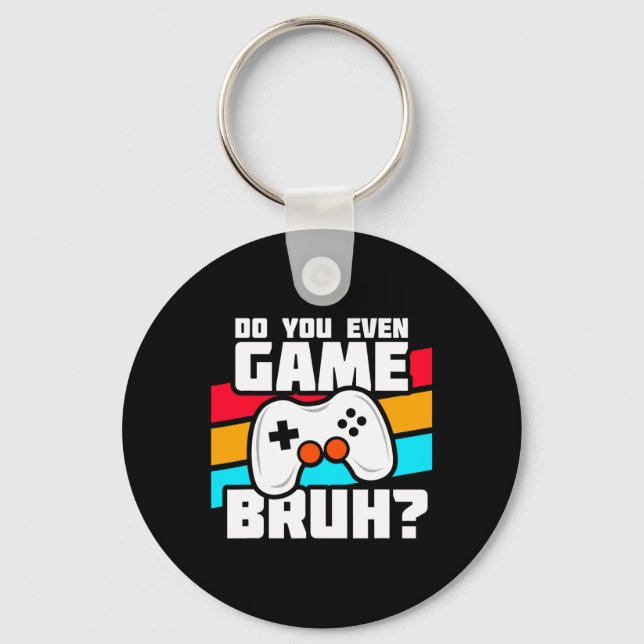 Video Gamer - Pc Console Gaming - Funny Video Game Key Ring (Front)