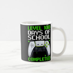 Video Gamer Student 100th Day Teacher 100 Days Of Coffee Mug