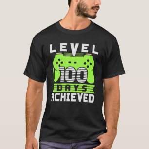 Video Gamer Student 100Th Day Teacher 100 Days Of T-Shirt