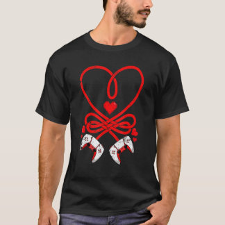 Video Gamer Valentines Day Shirt Controllers Heart