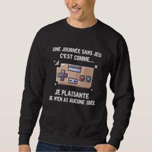 Video Games Console Idea For Gamer Geek Gaming Sweatshirt