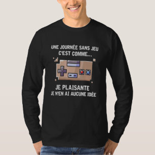 Video Games Console Idea For Gamer Geek Gaming T-Shirt