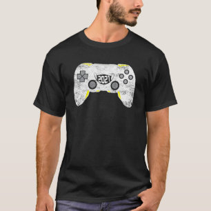 Video Games Controller Gamer Vintage Gifts 2021 Wi T-Shirt