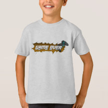 Video Games for Children T-shirts - Game Over