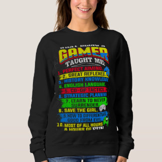 Video Games Gamer Cool  Teen Boys Men Women Sweatshirt