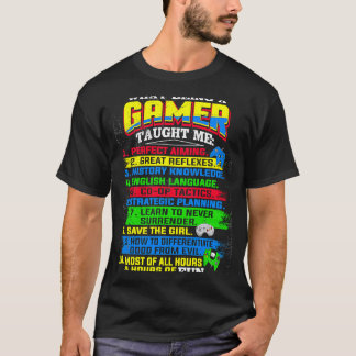 Video Games Gamer Cool  Teen Boys Men Women T-Shirt