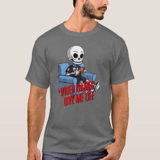 Video Games Give Me Life boy family T-Shirt