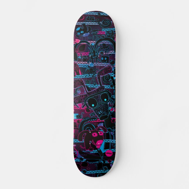 Video Games in the Dark Aleloop Skateboard (Front)