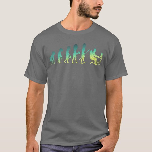 Video Games Player Funny Gamer Evolution Gift Gami T-Shirt (Front)