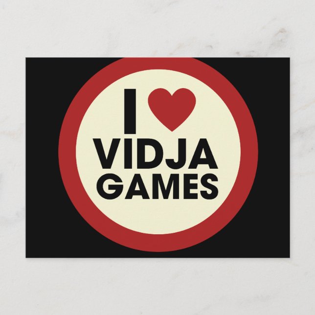 Video Games Postcard (Front)