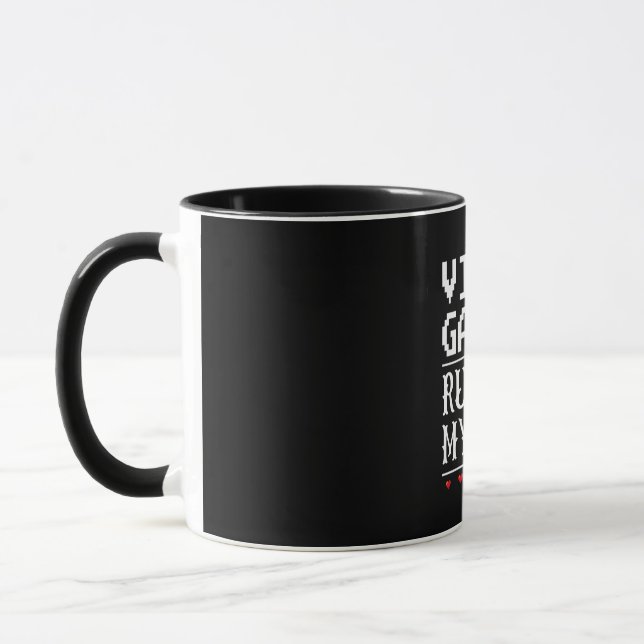Video Games Ruined My Life Mug (Left)