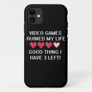 Video Games Ruined My Life Style 1 Case-Mate iPhone Case