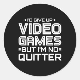 Video Games - Video Gamer Meme - Funny Video Game  Classic Round Sticker