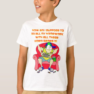 Video Games vs Homework T-Shirt