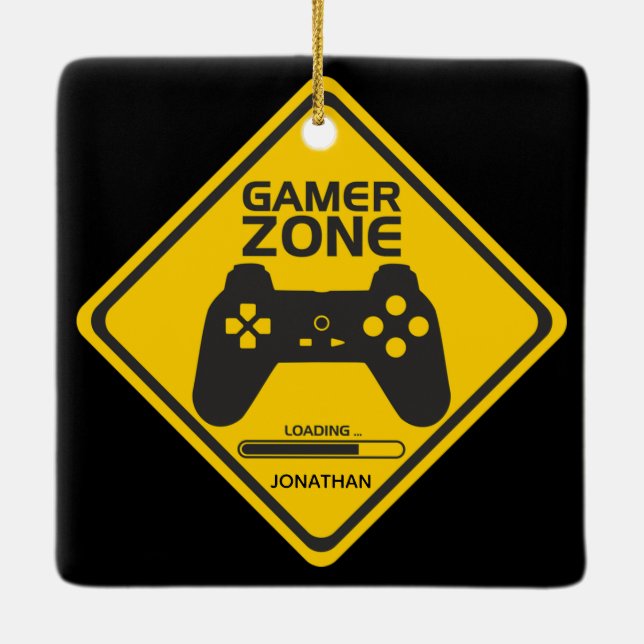 Video Gaming Ornament (Back)