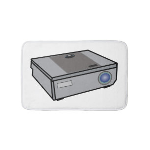 Video projector bath mat