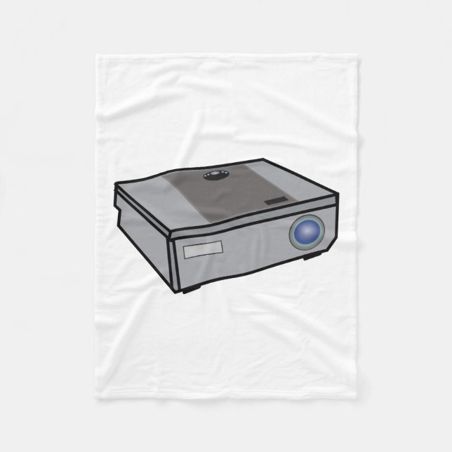 Video projector fleece blanket (Front)