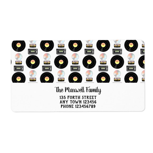 Video tape Vinyl LP pattern (Front)