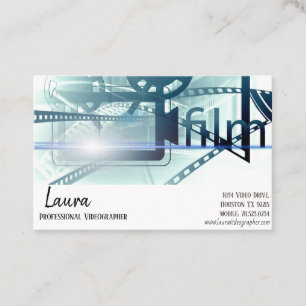 Videographer Business Card
