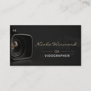 Videographer Business Card