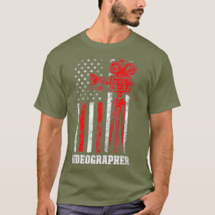 Videographer Inspiring Videography Filmmaker T-Shirt