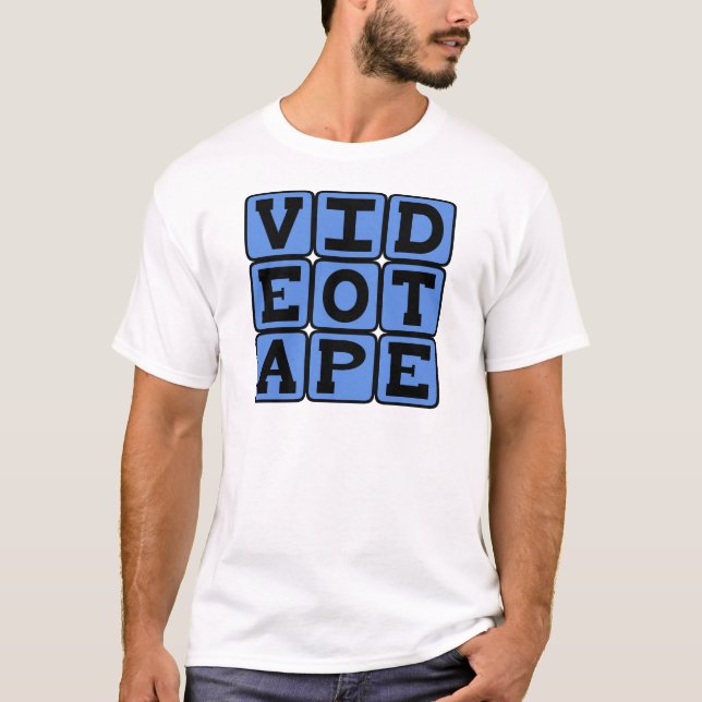 Videotape, VHS Tape T-Shirt (Front)