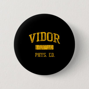 Vidor High School Hs Tx Graphic Art 6 Cm Round Badge