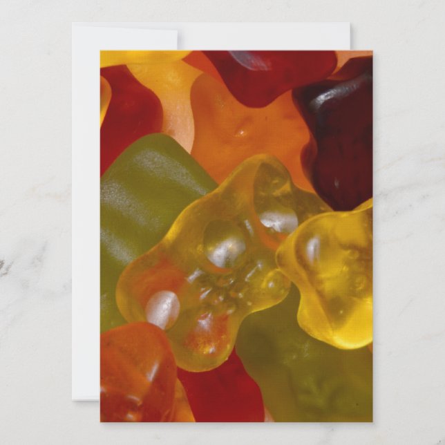 Viele bunte Gummibärchen (Front)