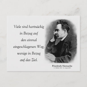 Viele sind hartnäckig postcard