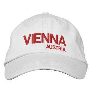 Vienna, Austrai* White Baseball Cap