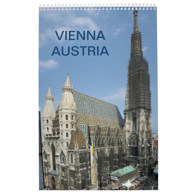 Vienna Austria 2025 Wien Calendar (Cover)