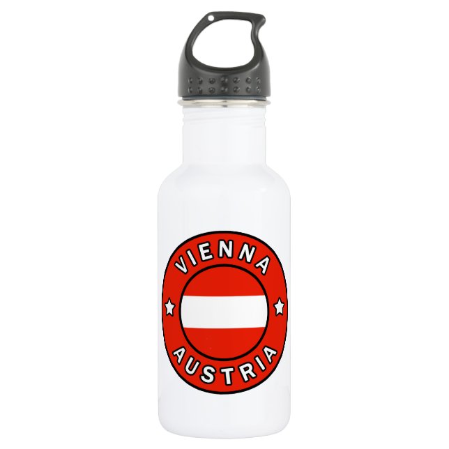 Vienna Austria 532 Ml Water Bottle (Front)