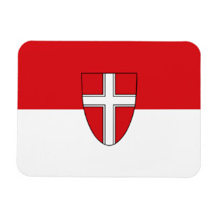 Vienna Austria flag city symbol Wien Magnet