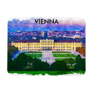 Vienna Austria Historic city view Magnet