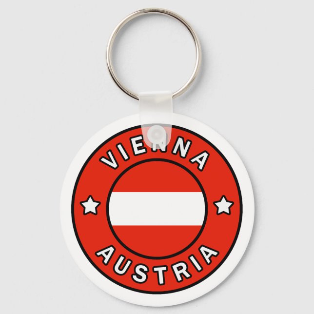 Vienna Austria Key Ring (Front)