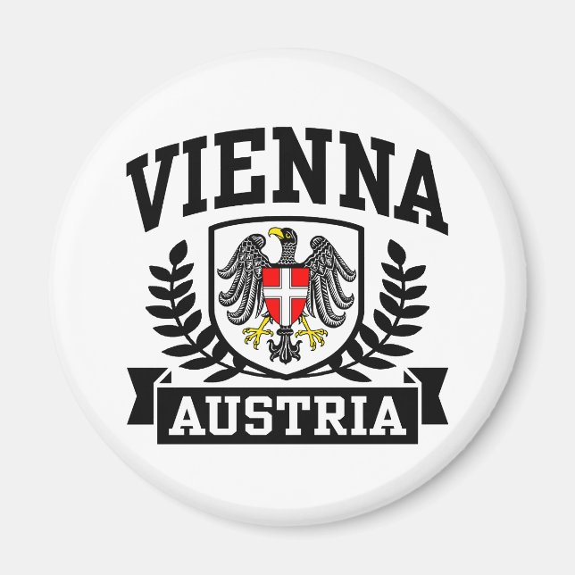 Vienna Austria Magnet (Front)