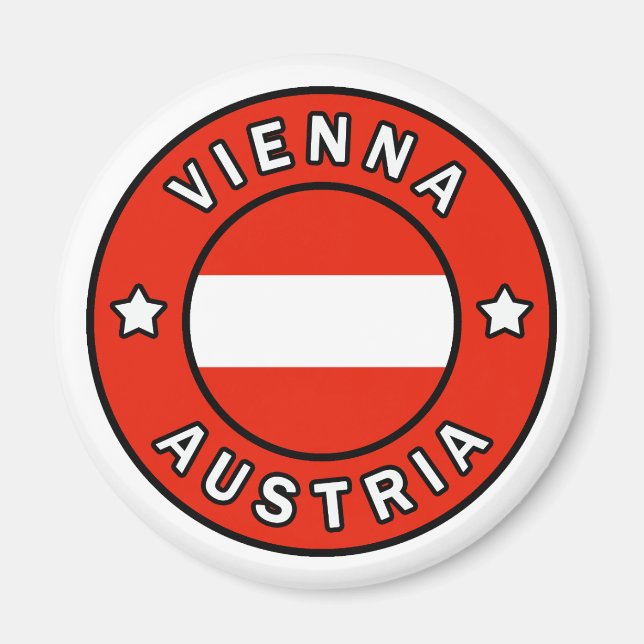 Vienna Austria Magnet (Front)