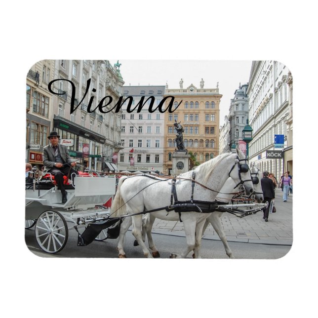 Vienna Austria Magnet (Horizontal)