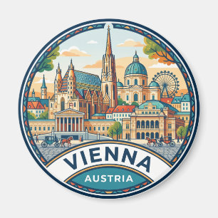 Vienna Austria Magnet