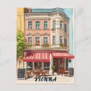 Vienna Austria Travel Postcard