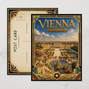 Vienna Austria Vintage Imperial Architecture Art Postcard